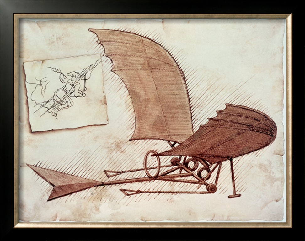 FLYING MACHINE By Leonardo Da Vinci